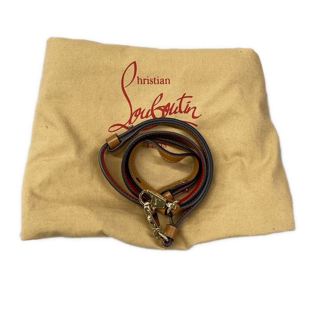 Christian Louboutin Mexicaba Tote Bag Bordeaux Pink Multi Jacquard Leather - Picture 8 of 15